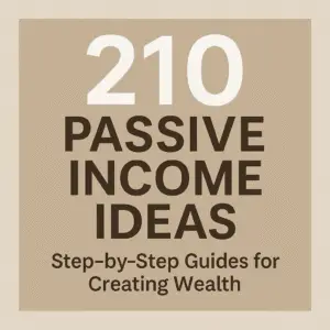 210 Passive Income Ideas – Step-by-Step Guide to Build Wealth