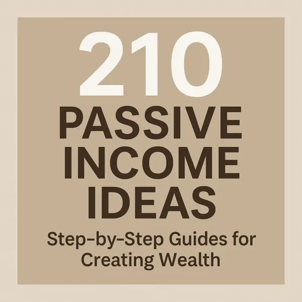 210 Passive Income Ideas – Step-by-Step Guide to Build Wealth